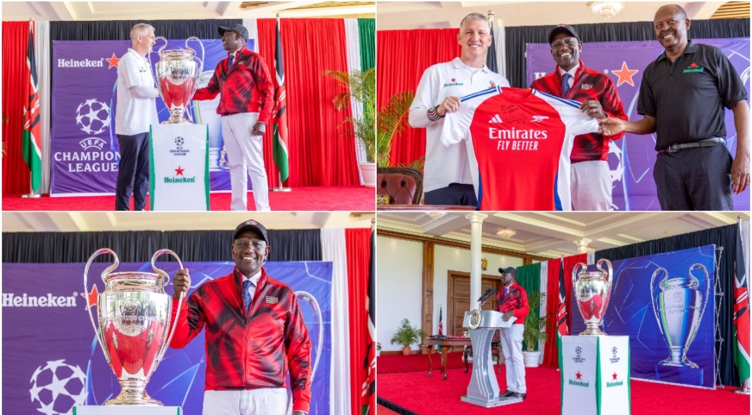PRESIDENT RUTO FIRES SHOTS AT MANCHESTER UNITED AS ARSENAL IMPRESSES WITH PREMIER LEAGUE FORM 