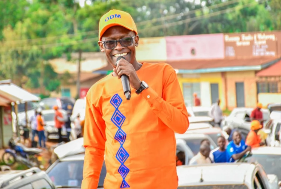 ODM’s Moses Omondi Seals ‘Raila Victory’ in Ugunja Amid Chaos and Cross-Party Backing 