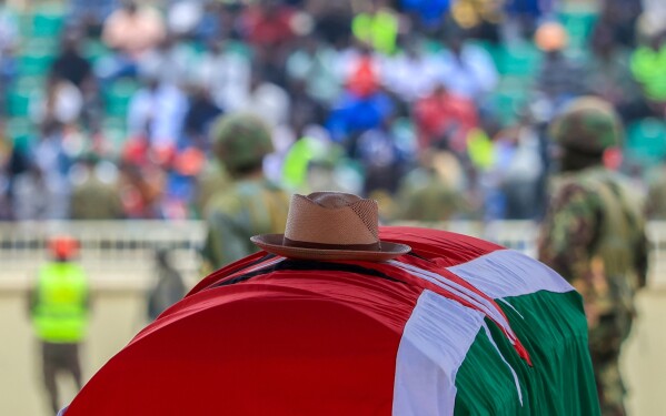 NATION BIDS FAREWELL AS RAILA ODINGA’S STATE FUNERAL BEGINS AT NYAYO STADIUM