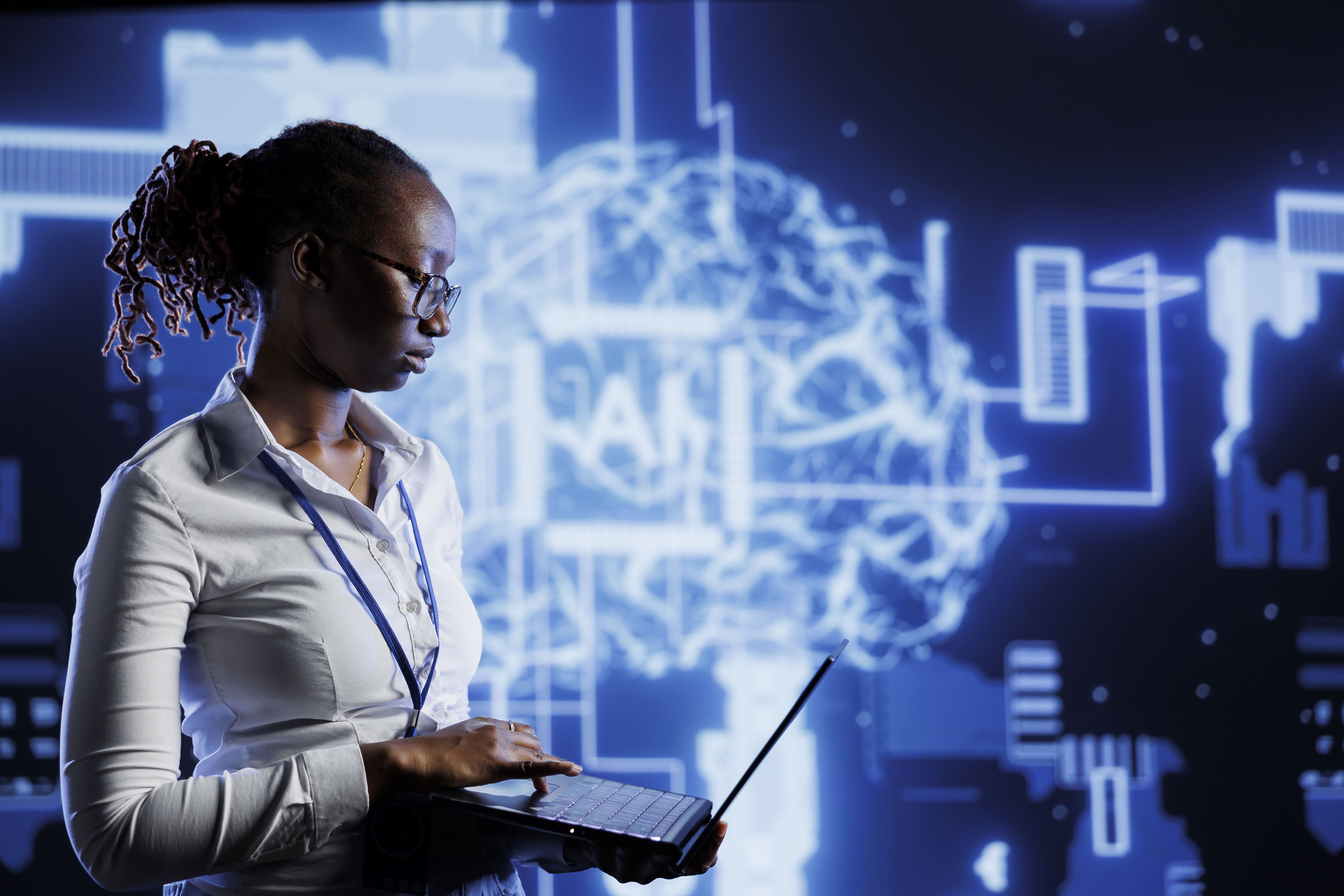 Tec support oversees ai neural network