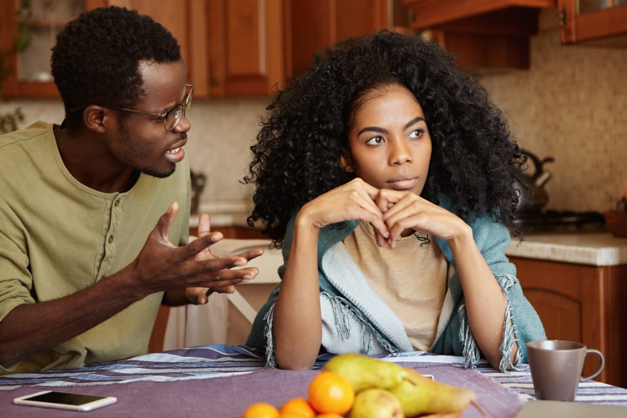 couples solving their relationship problems